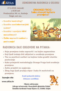 Orange Frog - Osijek